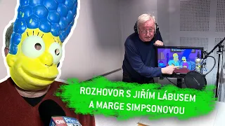 Rozhovor s Jiřím Lábusem a Marge Simpsonovou