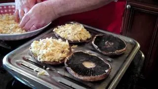 VITO'S ITALIAN CUCINA -  PORTOBELLO STUFFED MUSHROOMS w/Recipe