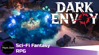 DARK ENVOY | Sci-Fi Fantasy RPG with MOBA style combat | Steam Next Fest demo Gameplay