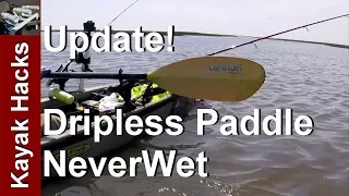 Update! Easy DIY Dripless Paddle for Kayak, Canoe or SUP