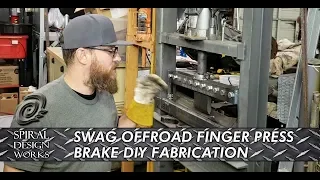 YOU Can Bend Almost Anything With This DIY SWAG OFFROAD FINGER PRESS BRAKE FABRICATION