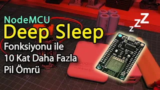 ESP8266 NodeMCU Deep Sleep Fonksiyonu Nedir, Nasıl Kullanılır, Ne Fayda Sağlar