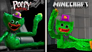 Criei CENAS de Poppy PlayTime da VIDA REAL no Minecraft