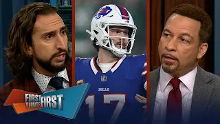 Josh Allen on Bills MNF loss: ‘I’m the reason we lost tonight’ | NFL | FIRST THINGS FIRST