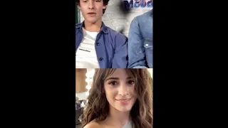 Shawn and Camila during Shawn's episode of John Mayer's Current Mood