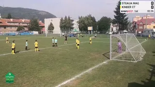 2022-08-21. Steaua Magica Iasi 2013 - Kinder Constanta (6-0).Semifinala  Brasov Junior's Cup 2022