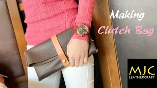 Making a Clutch Bag (style A) / free pattern