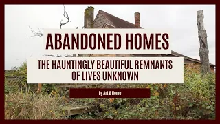 Abandoned Houses | Hauntingly Beautiful Remnants of Decaying Homes