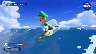 Mario and Sonic at the Tokyo 2020 Olympic Games Surfing 825.322 (New PB)