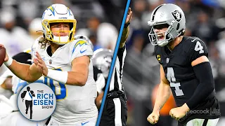 “This Is Why We Love the NFL!” – Rich Eisesn on the Crazy Raiders-Chargers Overtime Thriller