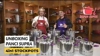 BOS PANCI SUPRA UNBOXING STOCKPOT 4 IN 1