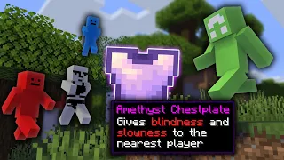 Minecraft Manhunt, But Amethyst Is OP...