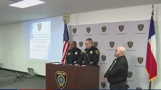 Houston police chief gives update on 264,000 suspended cases