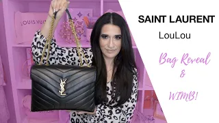 SAINT LAURENT LOULOU MEDIUM REVEAL & WIMB | TRANSFORMING MY BAG INTO A TOP HANDLE AND SAVING $740!