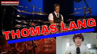 Thomas Lang: Improvised Drum Solo - Drummer Reacts