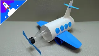 Como fazer um avião com garrafa pet