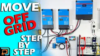 DIY Off Grid Home Solar System-Victron Solar Charge Controller Install