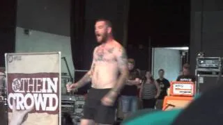 Senses Fail - Can't Be Saved Live Mansfield, MA 7/19/12 Warped Tour