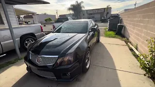 Taking Delivery Of My New CTS V2 And Adding Starlights