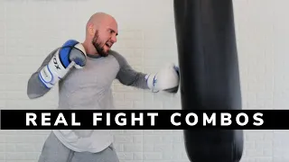 5 REALISTIC BOXING COMBINATIONS THAT WILL LAND IN A FIGHT