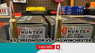 6.5 Creedmoor vs. .243 Winchester