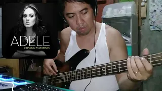 Adele - Chasing Pavements (bass cover)