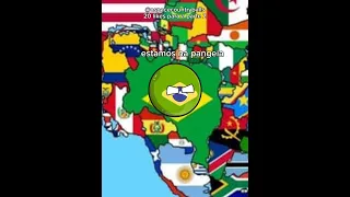 o mundo volta a Pangeia - EP1 #shorts #viralvideo #viral #countryballs #countryballstickers #edit