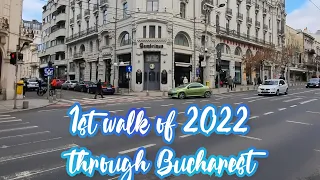 POV Bucharest, Romania - First day of 2022
