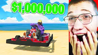 🔴 קניתי את רכב הקארטינג החדש ב GTA V?! (קונה את הרכב החדש בעדכון ב $1,000,000 בעדכון החדש ב GTA V!)