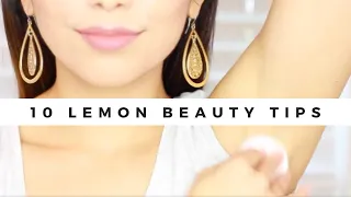 10 Lemon Beauty Hacks | Lemon Uses