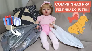 EVA FOI PRO BALÉ E FIZ COMPRINHAS PRA FESTINHA DO JUSTIN! 🎈🦮