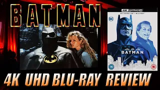 BATMAN (1989) 4K UHD Blu-ray Review + 35mm & Super 8