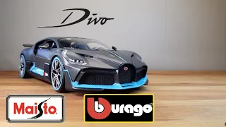 Maisto/Bburago 1/18 Scale Bugatti Divo | Diecast Model Car | Overview and Unboxing