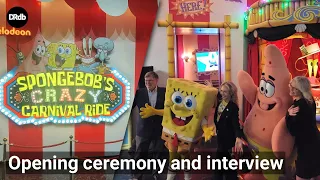 SpongeBob's Crazy Carnival Ride - Circus Circus Hotel & Casino (Opening ceremony & Interview)