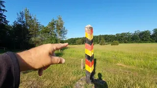 The East German border.  An explanation of how people were prevented from leaving this 'paradise'.