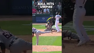 White Sox win on pitch that hits UMPIRE