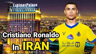 Cristiano Ronaldo Staying In The Most Luxurious Hotel In IRAN 🇮🇷 Espinas Palace Hotel ایران
