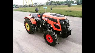 SD504G mini garden tractor(50hp,4wd, power steering, 4 cylinder engine)