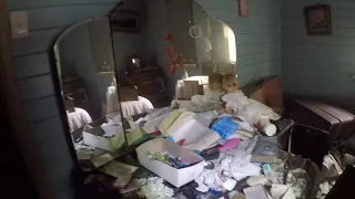 Abandoned grandma's house everything left inside. Looks like she never came back home