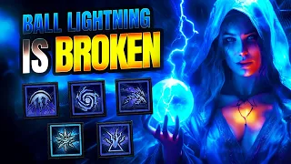 The NEW BEST Sorcerer Levelling Build, INSANE DAMAGE (Ball Lightning 1-50)| Diablo 4 Season 2