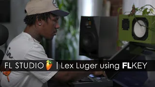 Novation FLkey | Lex Luger making a beat using FLkey