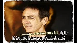 ALAIN CHAMFORT   LES ENFOIRES   Le temps qui court