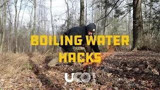 Boiling Water Over a Camp Fire Hacks