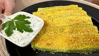 don't fry! Zucchini is tastier than meat😋 |Healthy and tasty!