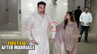 Arbaaz Khan with Wife Sshura Khan Cutest Moment | 1st EID after Marriage