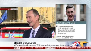 Nigel Evans MP talks Brexit on BBC News