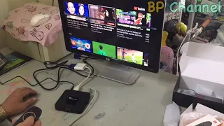 Dùng Android box xem trên màn hình máy tính cũ