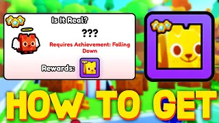 HOW TO GET "IS IT REAL?" ACHIEVEMENT in PET SIMULATOR 99! ROBLOX