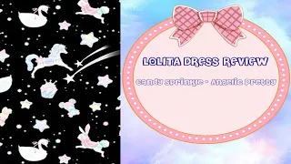Lolita Dress Review | Candy Sprinkle by Angelic Pretty