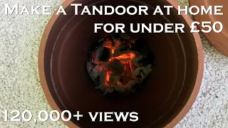 Home made tandoor | How to build a tandoor oven at home for under £50 | How to Make a Tandoori Oven